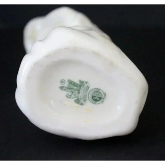 Early Production Rare Belleek Irish Porcelain Irish Maiden Creamer Small Pitcher - Picture 5 of 6